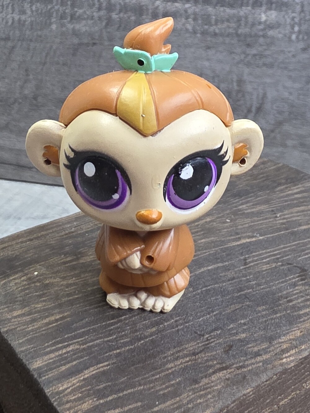 Littlest Pet Shop G5 Monkey Mushroom Lee # 3660 Pet Pawsabilities g58